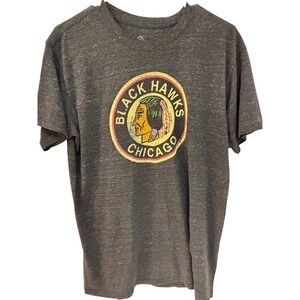 Fanatics Vintage Y2K Chicago Blackhawks NHL T Shirt Large